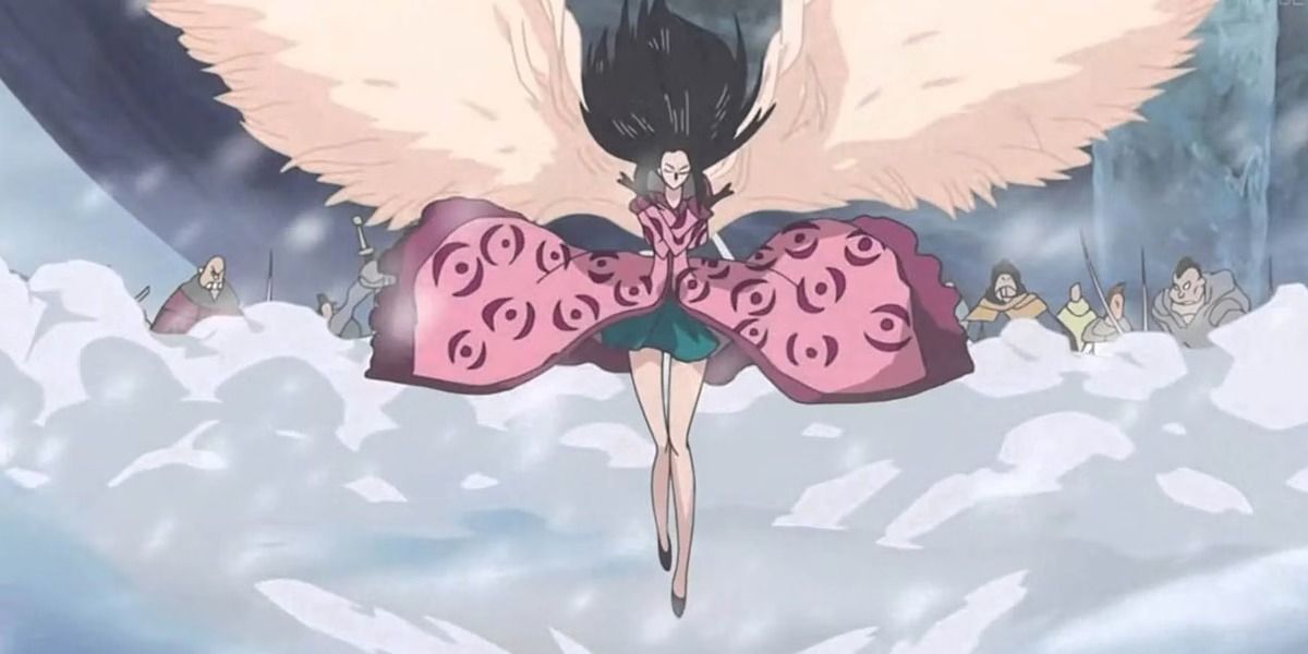 Nico Robin uses her Wings in One Piece