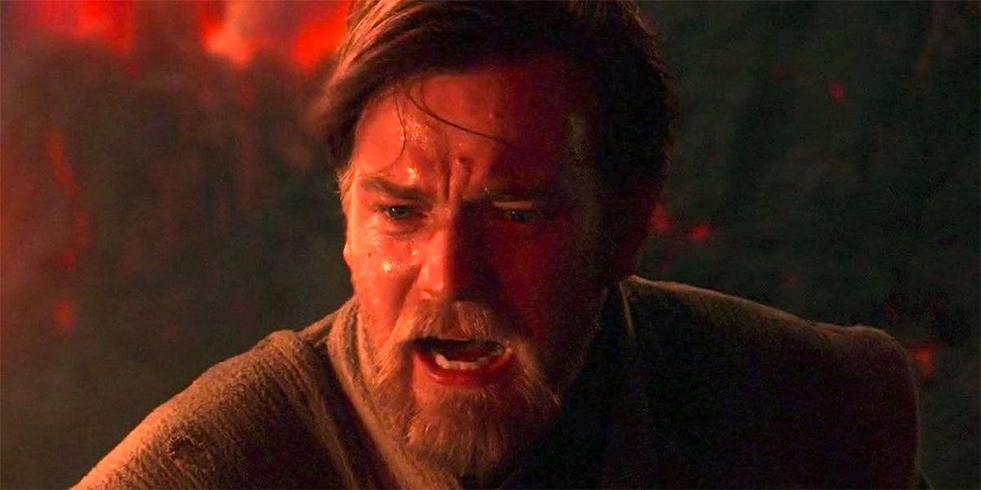 Obi-Wan reminds Anakin that he is The Chosen One in Star Wars: Revenge of the Sith