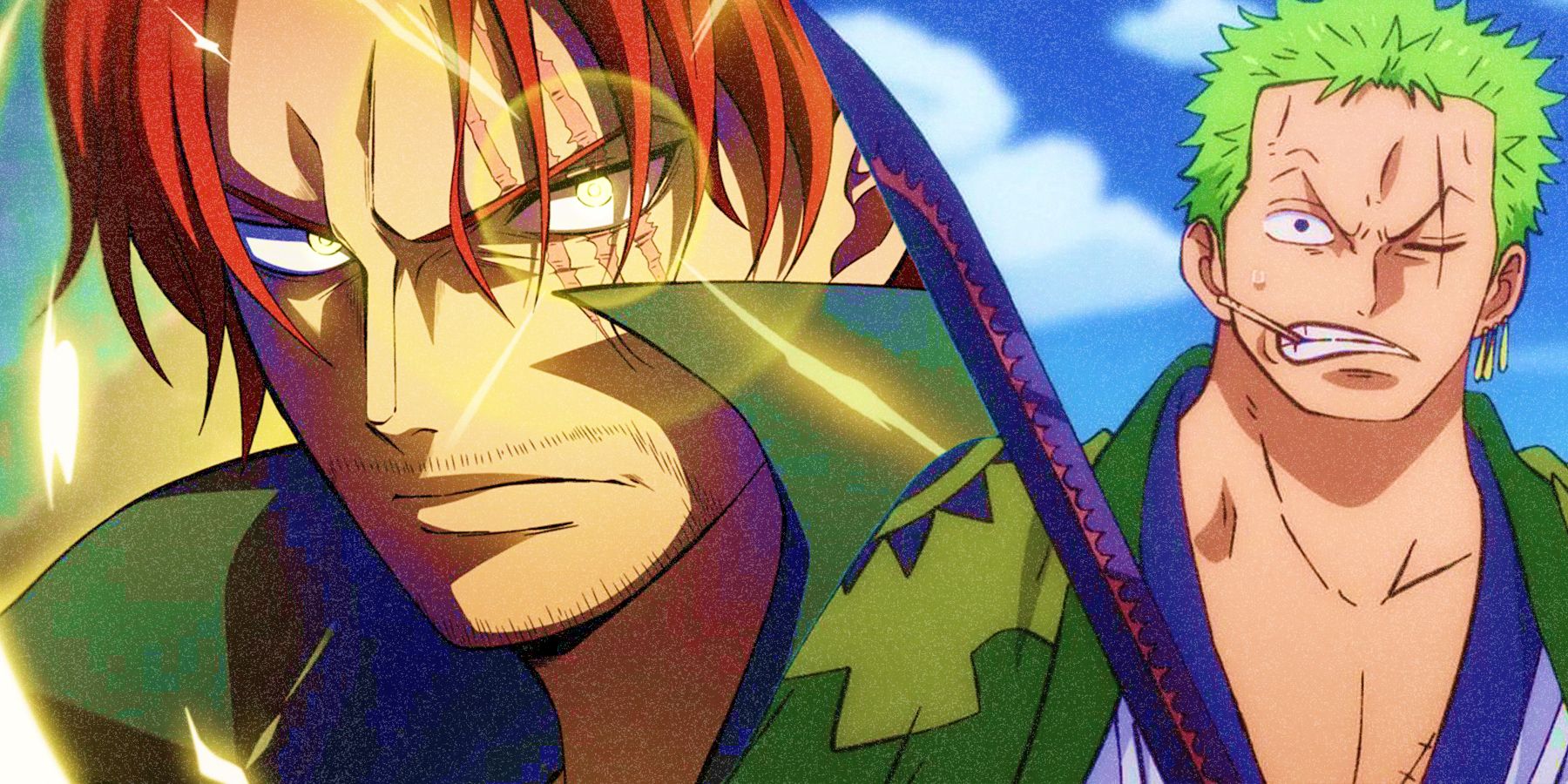 Summer Zoro Vs Shanks In Anime Dimensions