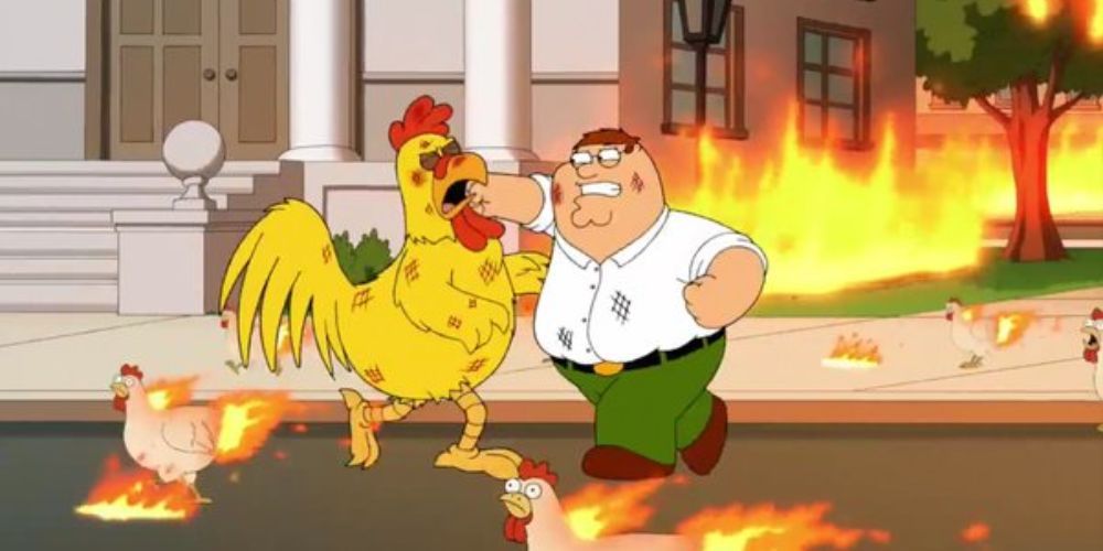 11 Best Family Guy Fights, Ranked