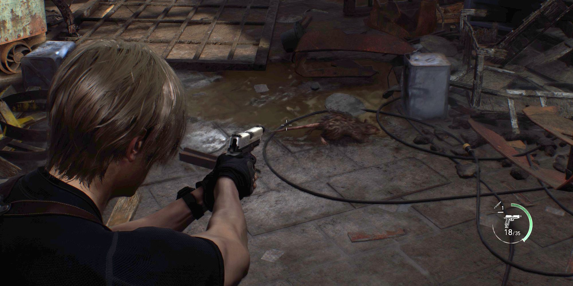 Resident Evil 4 Remake Controle de Pragas Segundo Rato