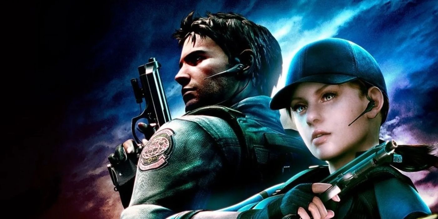 Jill Valentine lado a lado com Chris Redfield em Resident Evil 5 Lost in Nightmares DLC