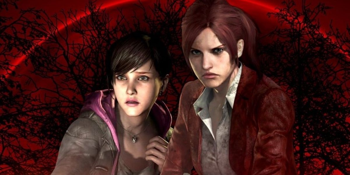 Moira Burton e Claire Redfield em Resident Evil Revelations 2 Episódio 3: Julgamento