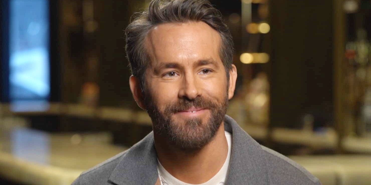 Ryan Reynolds during an interview with CBC