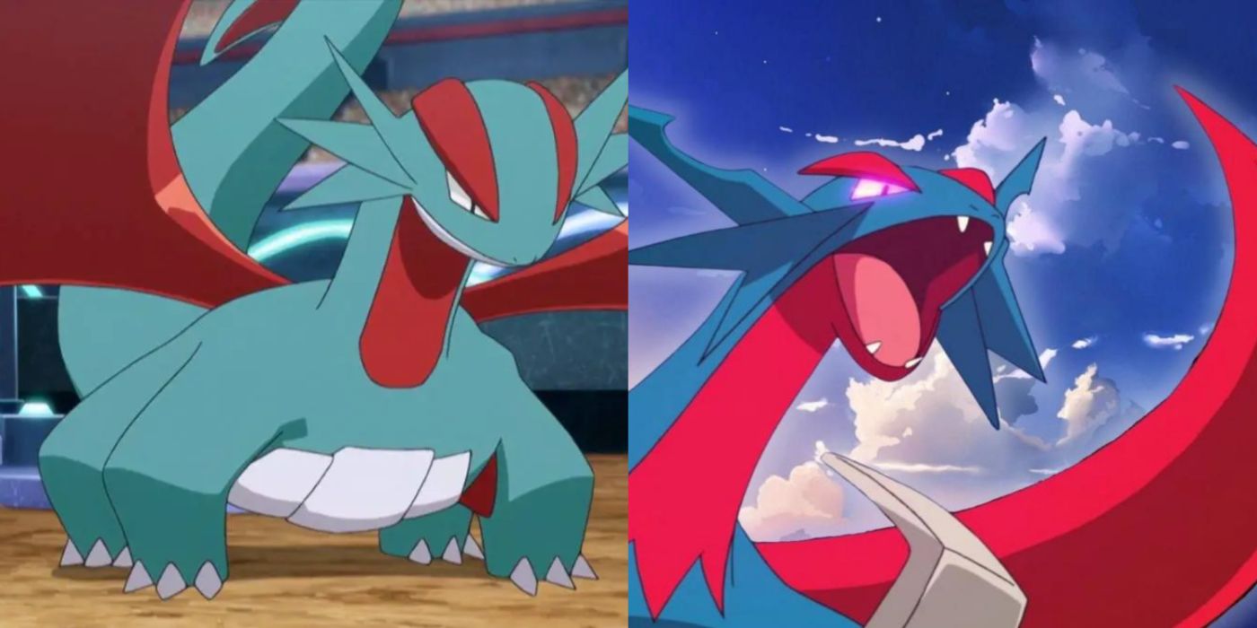 I think Ash should have Salamence in Hoenn because Salamence's red and blue  color scheme suits him. It would also make a great plot where Ash helps  Bagon's dream of wanting to