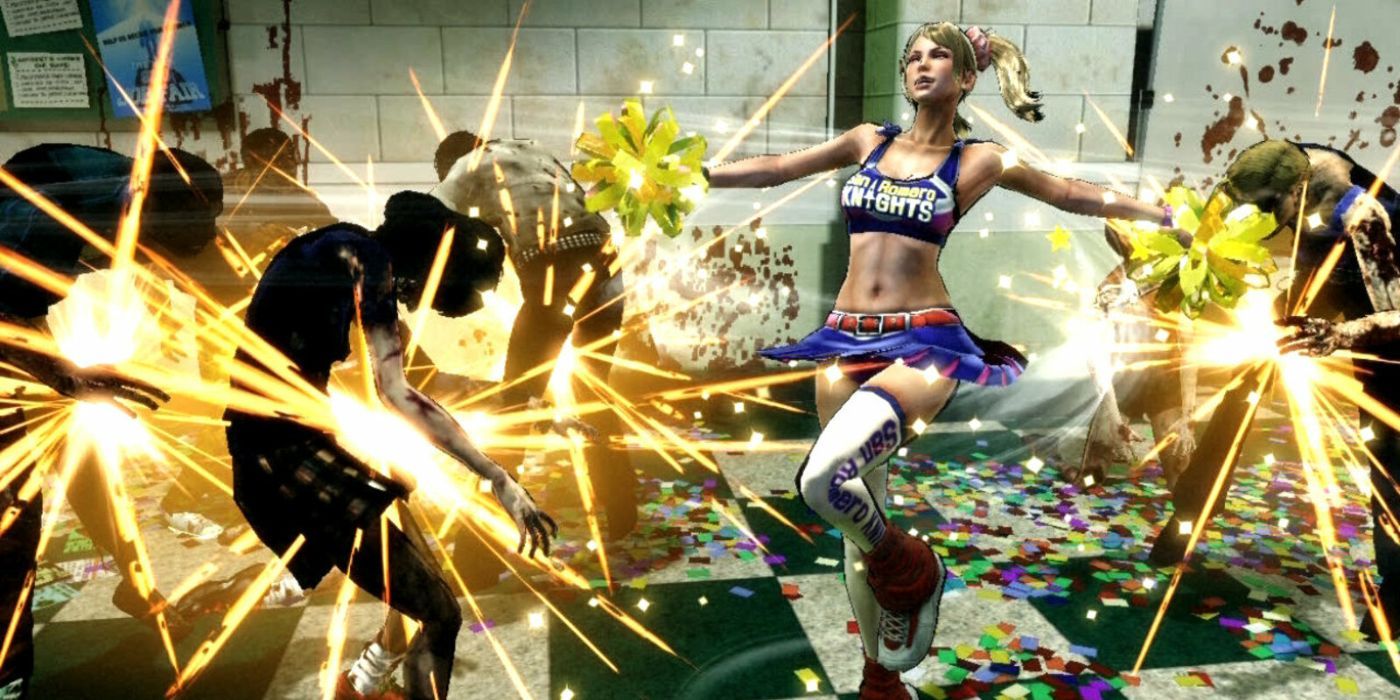 Screengrab From The Game Lollipop Chainsaw