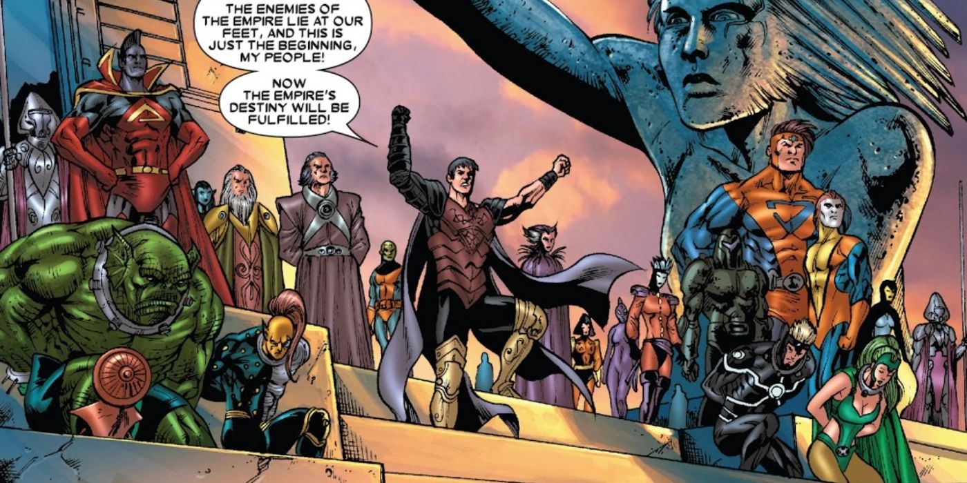 Shi'ar Empire capture Havok and Polaris from the X-Men