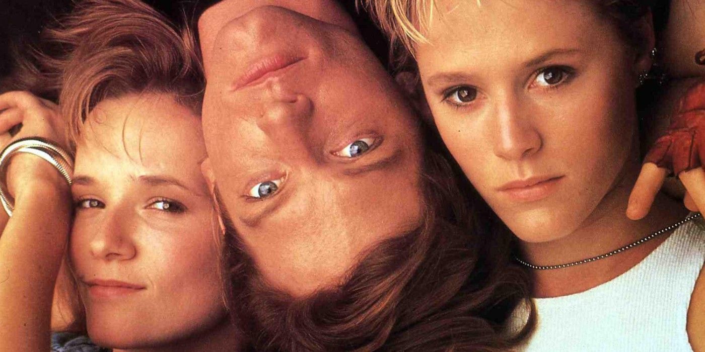 Lea Thompson, Eric Stoltz e Mary Stuart Masterson em Some Kind Of Wonderful.