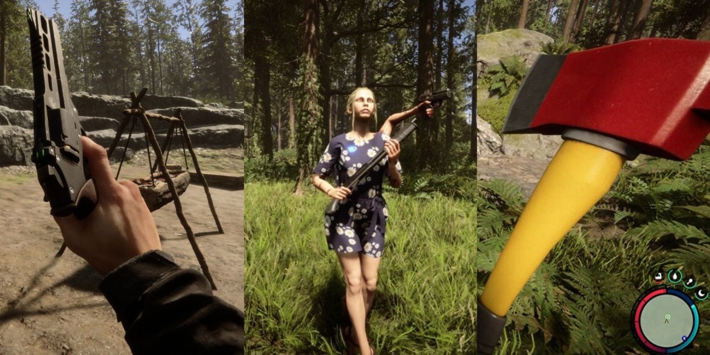 All Sons of the Forest weapon and gun locations