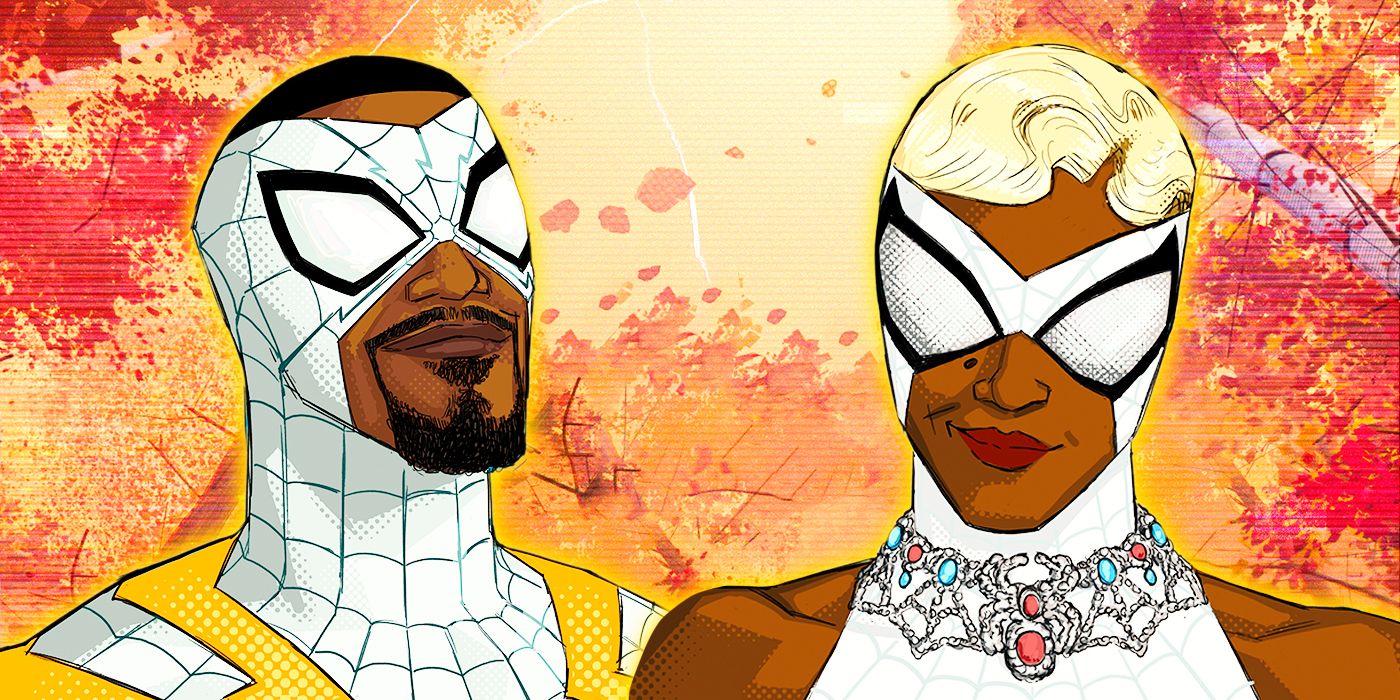 Jamie Foxx and Tiffany Haddish are reimagined as Spider-People in Spider-Man: Across the Spider-Verse