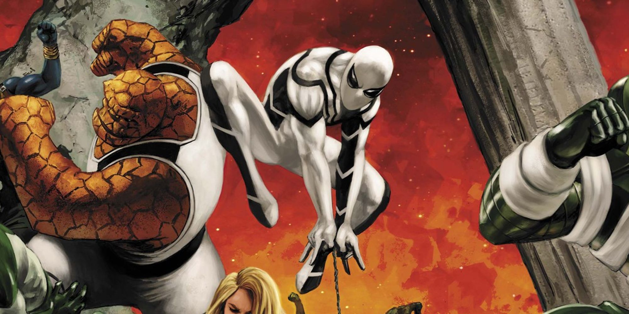 Spider-Man as part of the Future Foundation in Marvel Comics