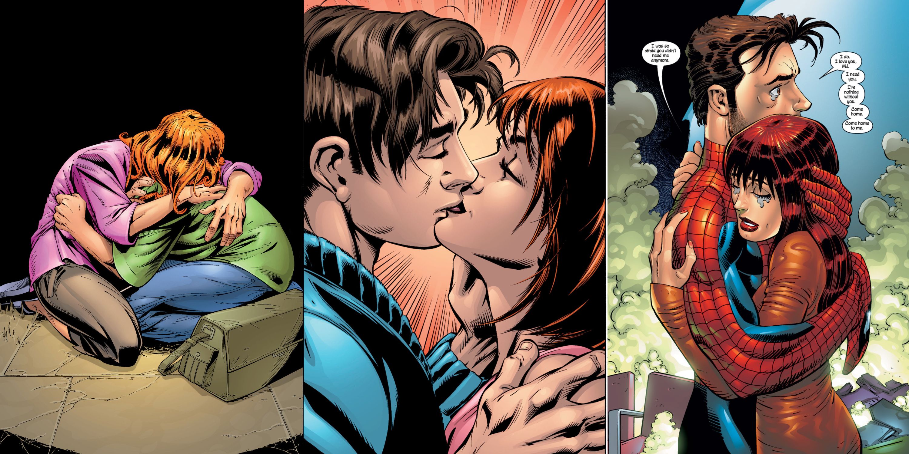 peter parker and mary jane comic