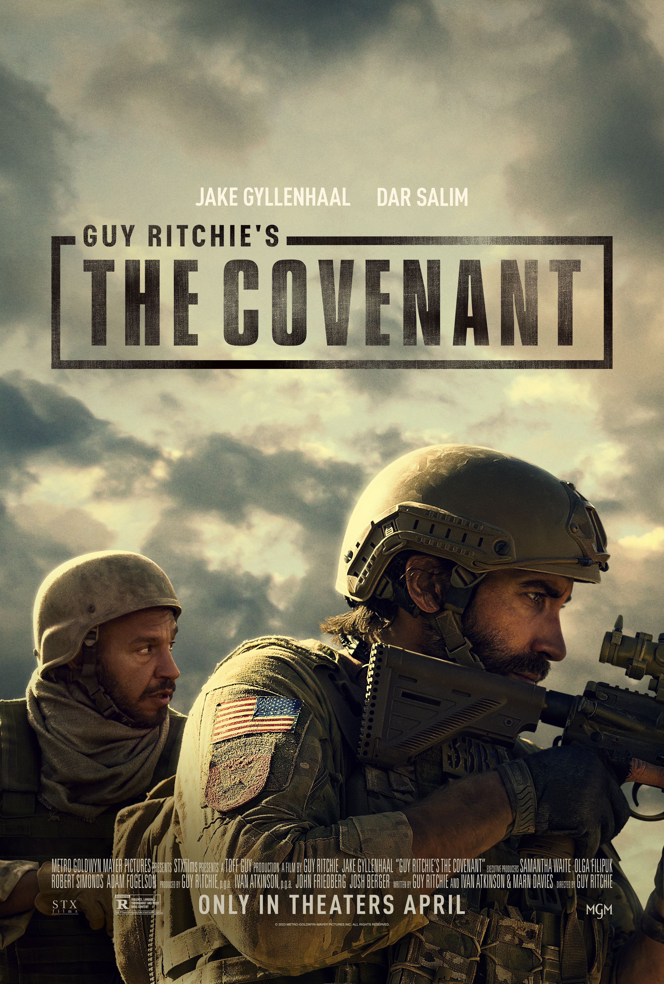 Jake Gyllenhaal and Dar Salim in The Covenant (2023)