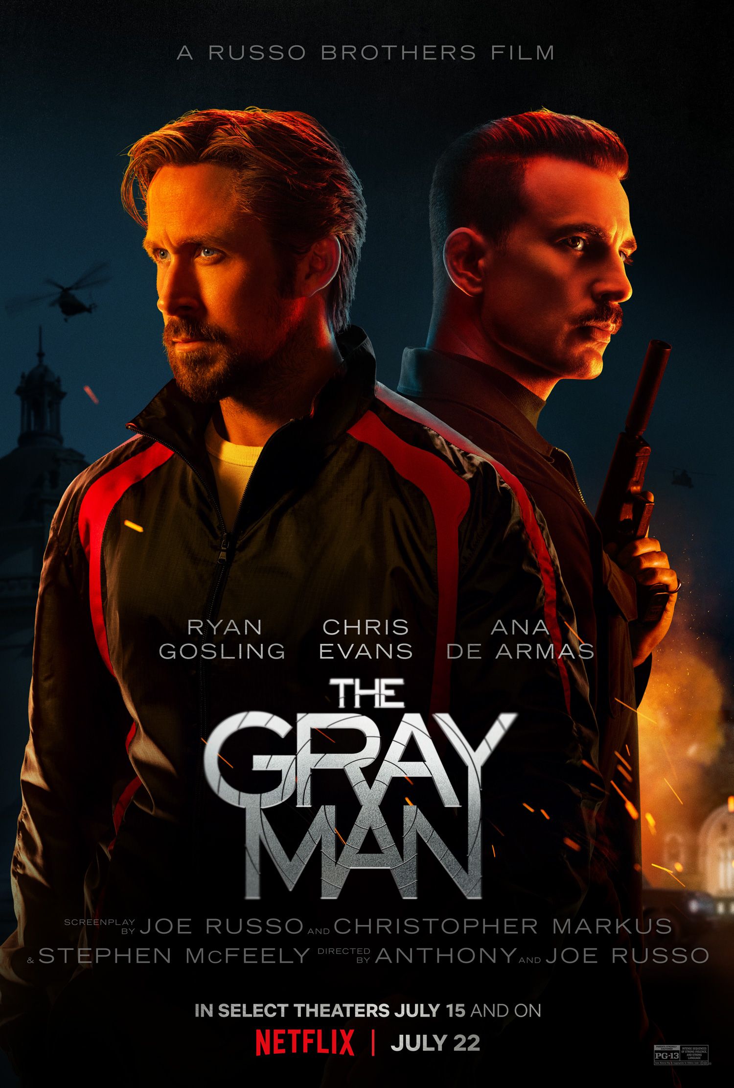 The Gray Man Film Poster