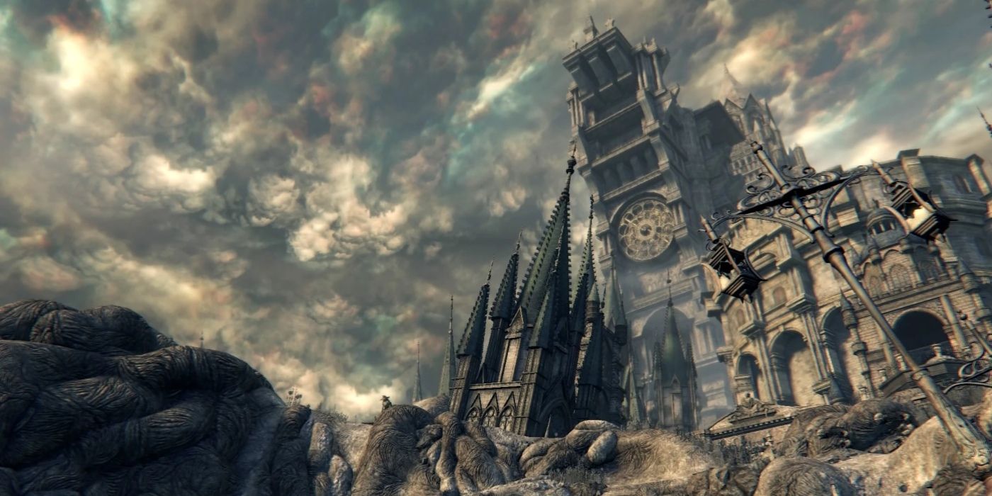 The Hunter's Nightmare in Bloodborne's The Old Hunters DLC.