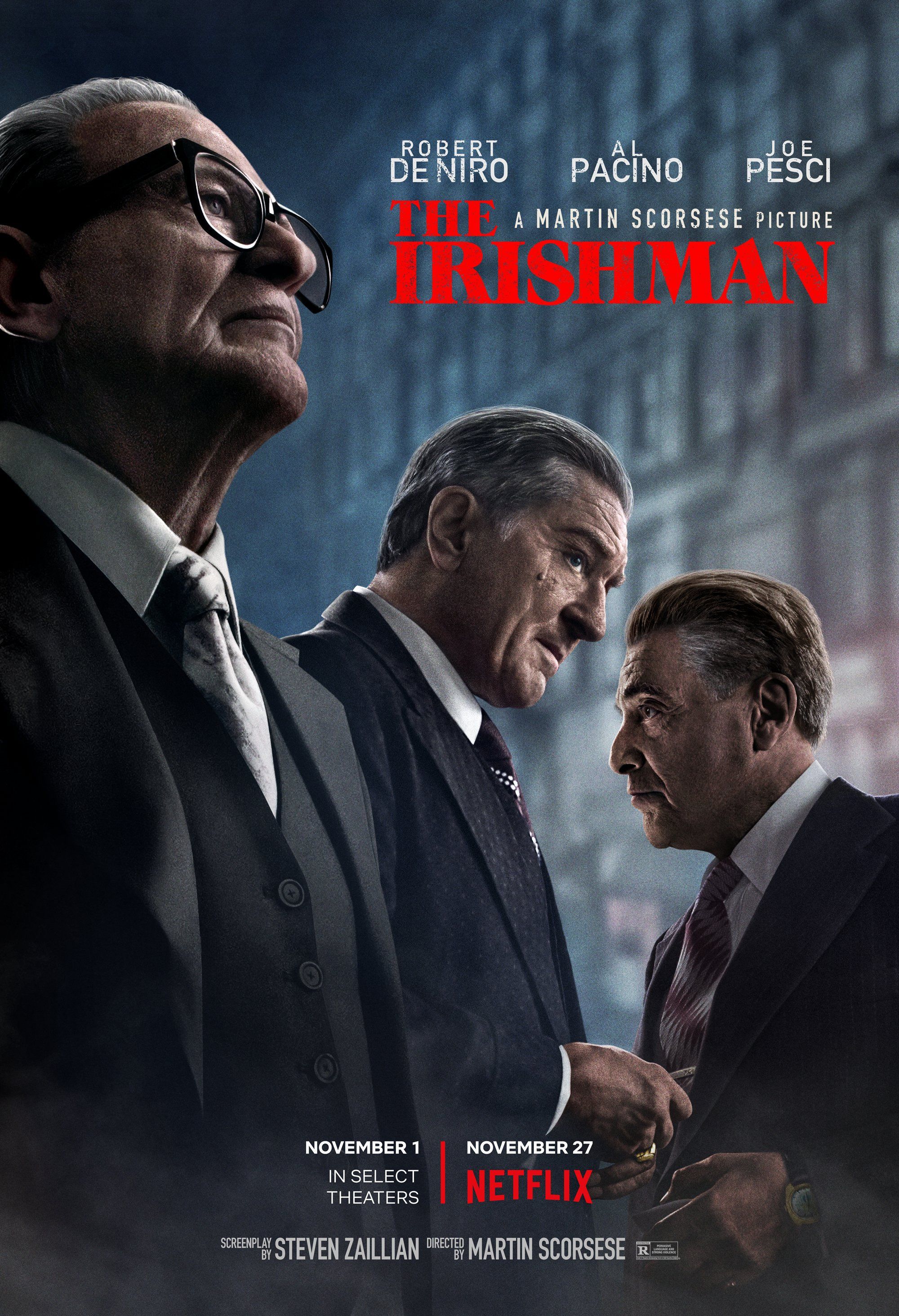 The Irishman Netflix Poster
