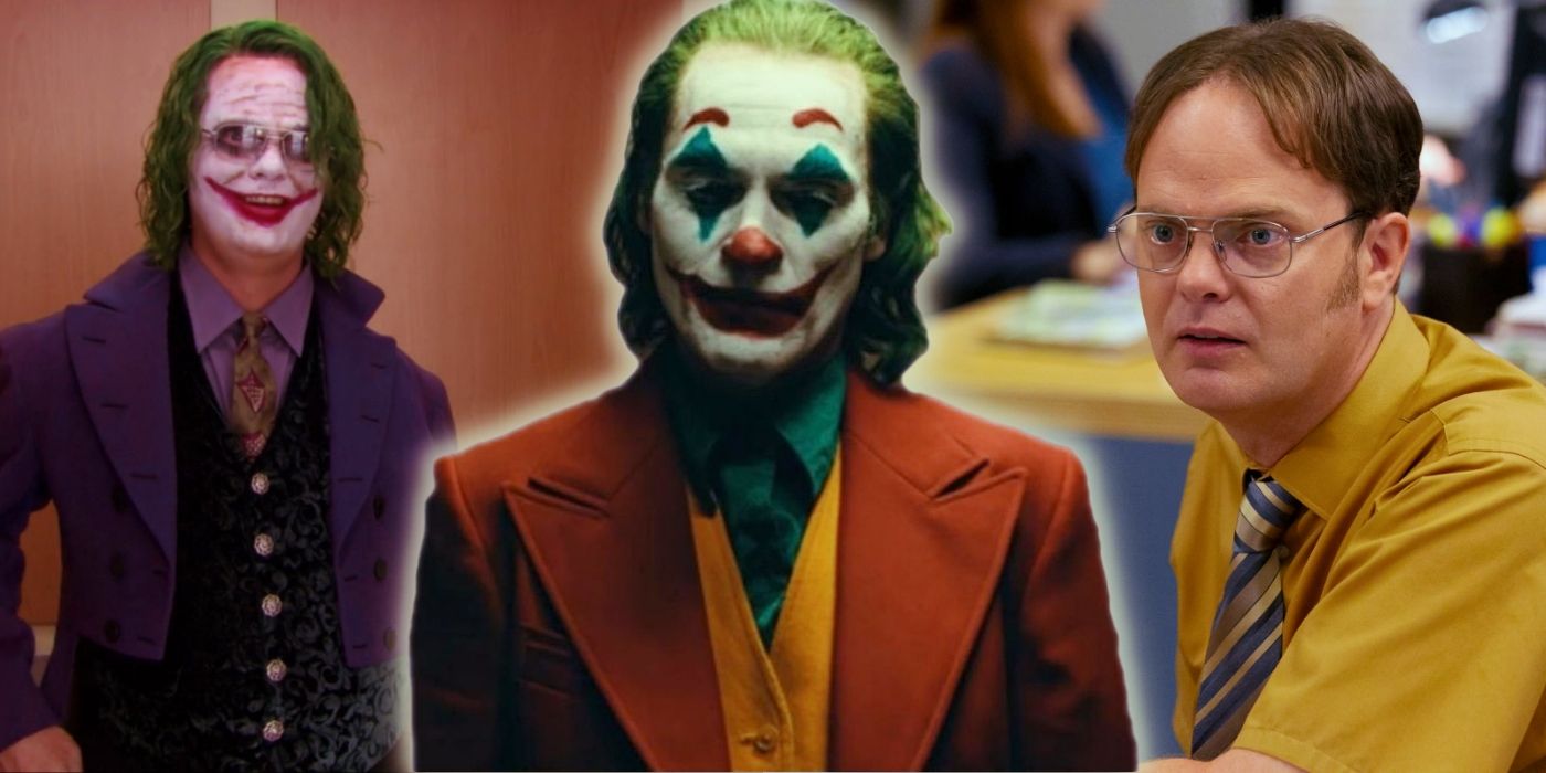 Joker 2 Set Photos Show Joaquin Phoenix in a Dwight Schrute-Esque Outfit