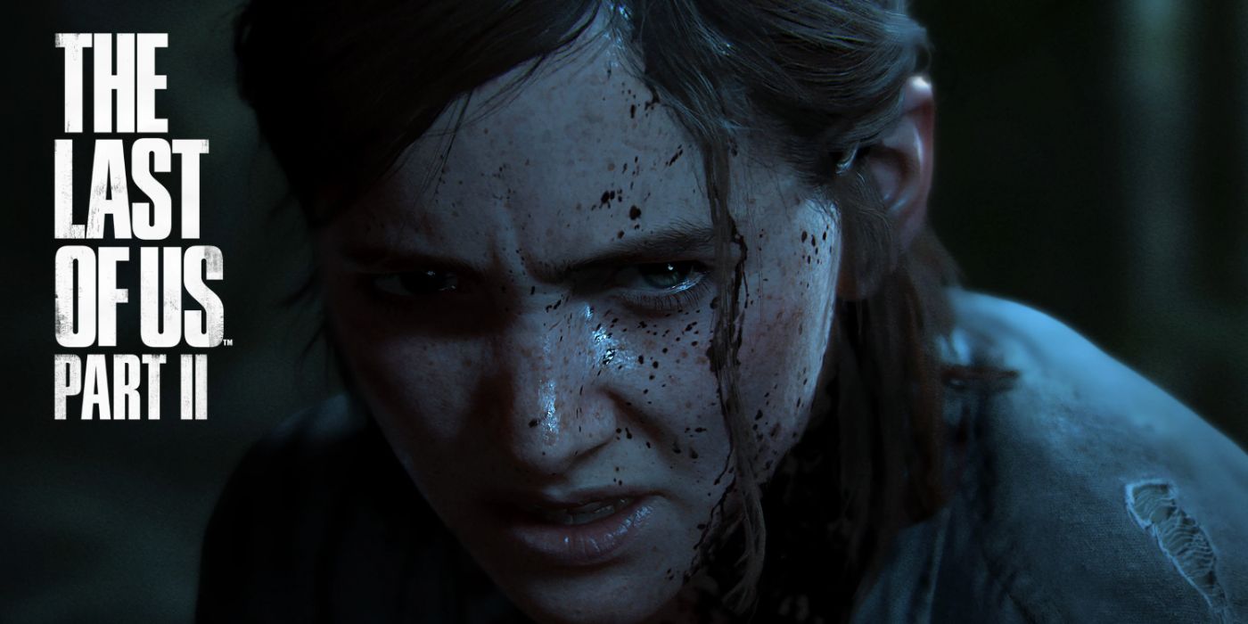 Uma Ellie grisalha na arte promocional de The Last of Us Part 2.