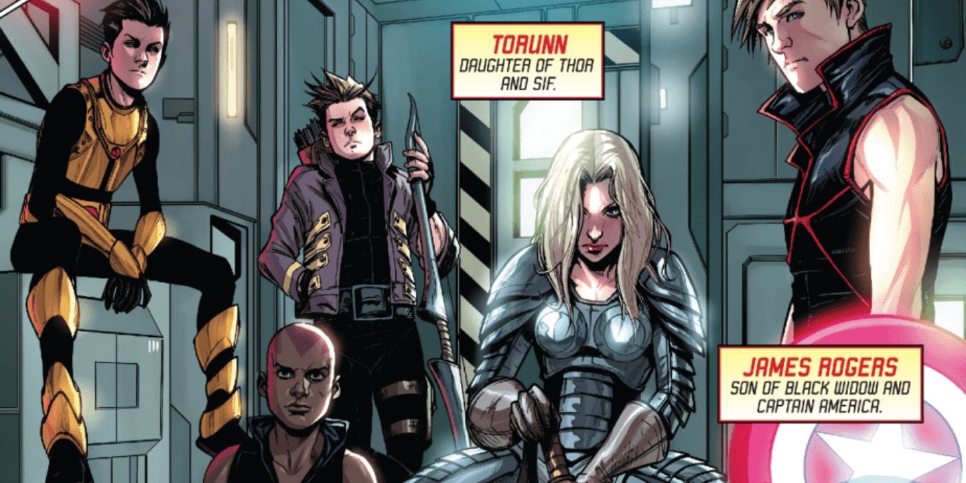 The Next Avengers assembled