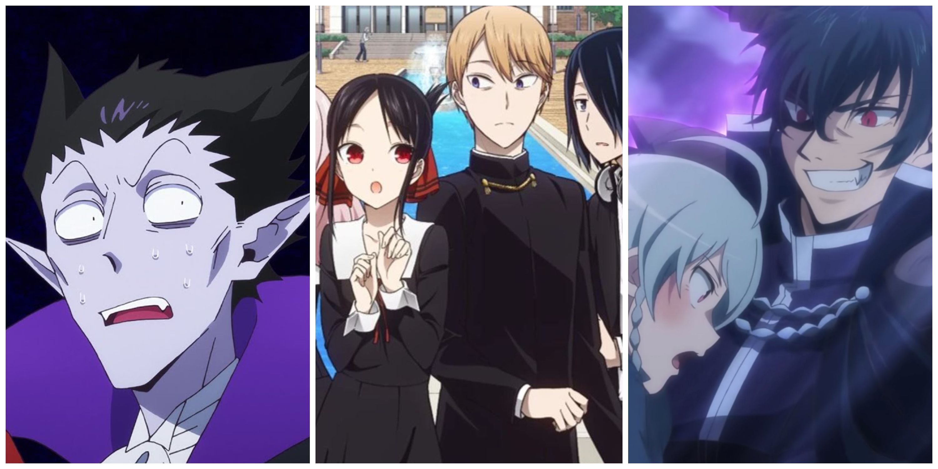 Draluc-Vampire Dies In No Time, Kaguya & Miyuki-Kaguya-Sama, Emi & Sadao-The Devil Is A Part-Timer!