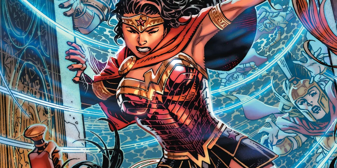 Wonder Woman protects Themyscira in DC Comics