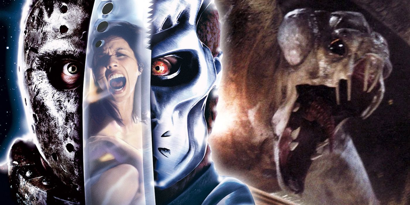 Uber Jason in Jason X and Clover in Cloverfield