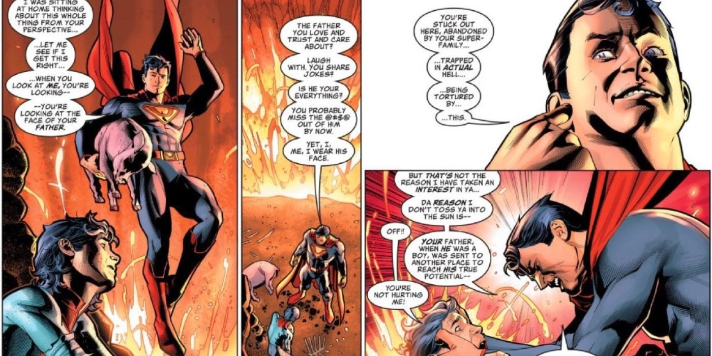Ultraman tortura Jon Kent