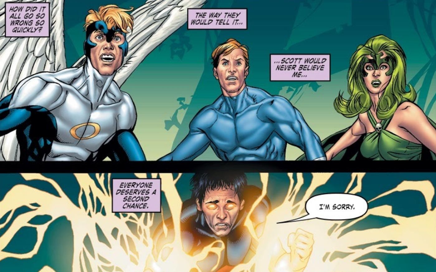 e se x-men gênese mortal Vulcan Evil