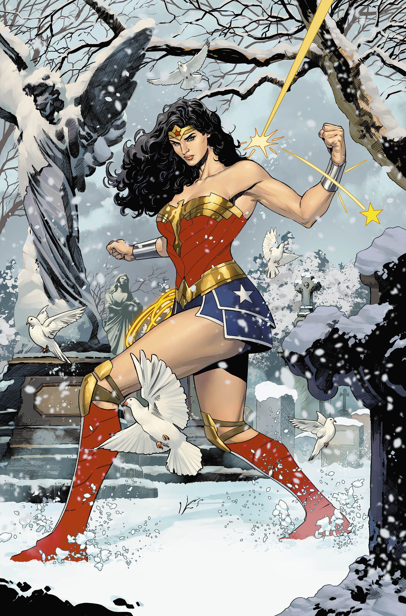 Wonder Woman 1 Interior by Daniel Sampere