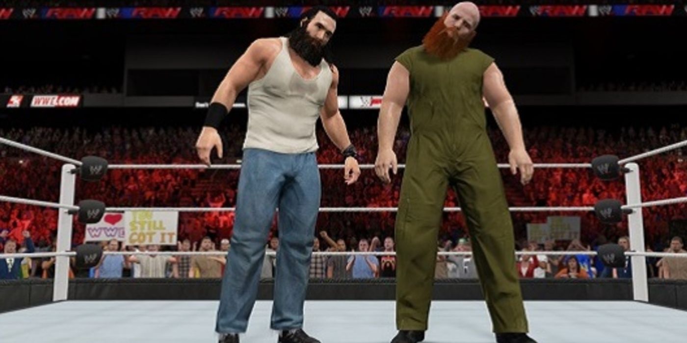 Luke Harper e Eric Rowan em WWE 2K15