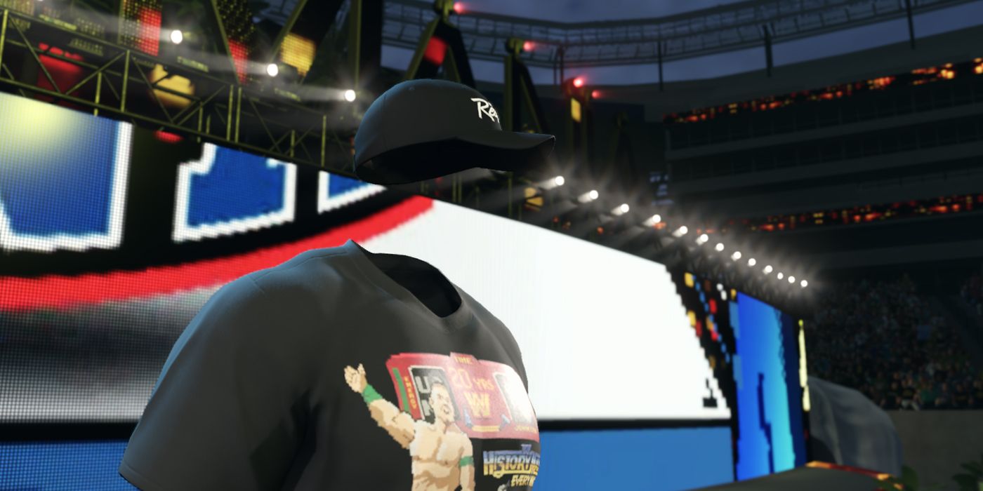 WWE 2K23 Super Cena Entrance Screenshot
