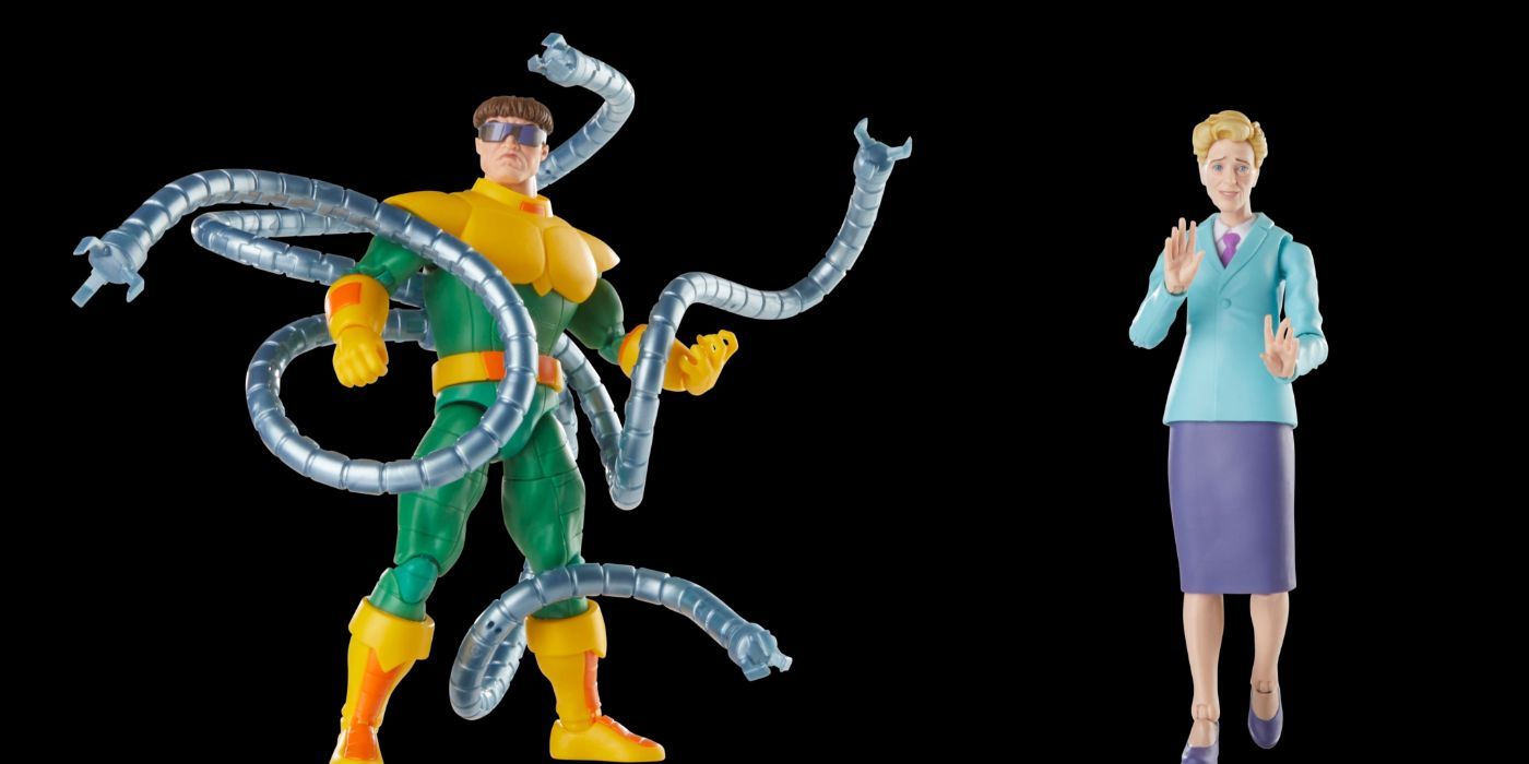 The Hasbro Spider-Man: The Animated Series Doctor Octopus/Tia May 2-pack.