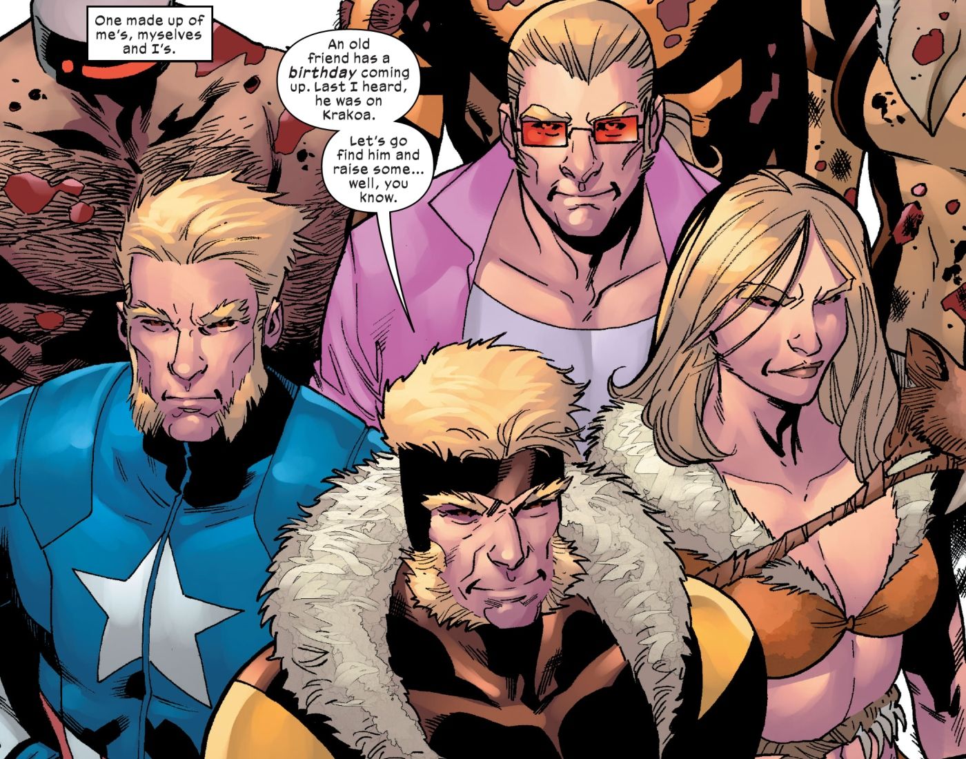 X-Men Sabretooth e suas variantes planejam atacar Krakoa