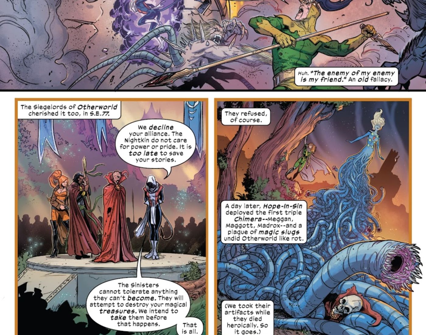 X-Men Pecados do Sinistro Thor Doutor Estranho Destino 2