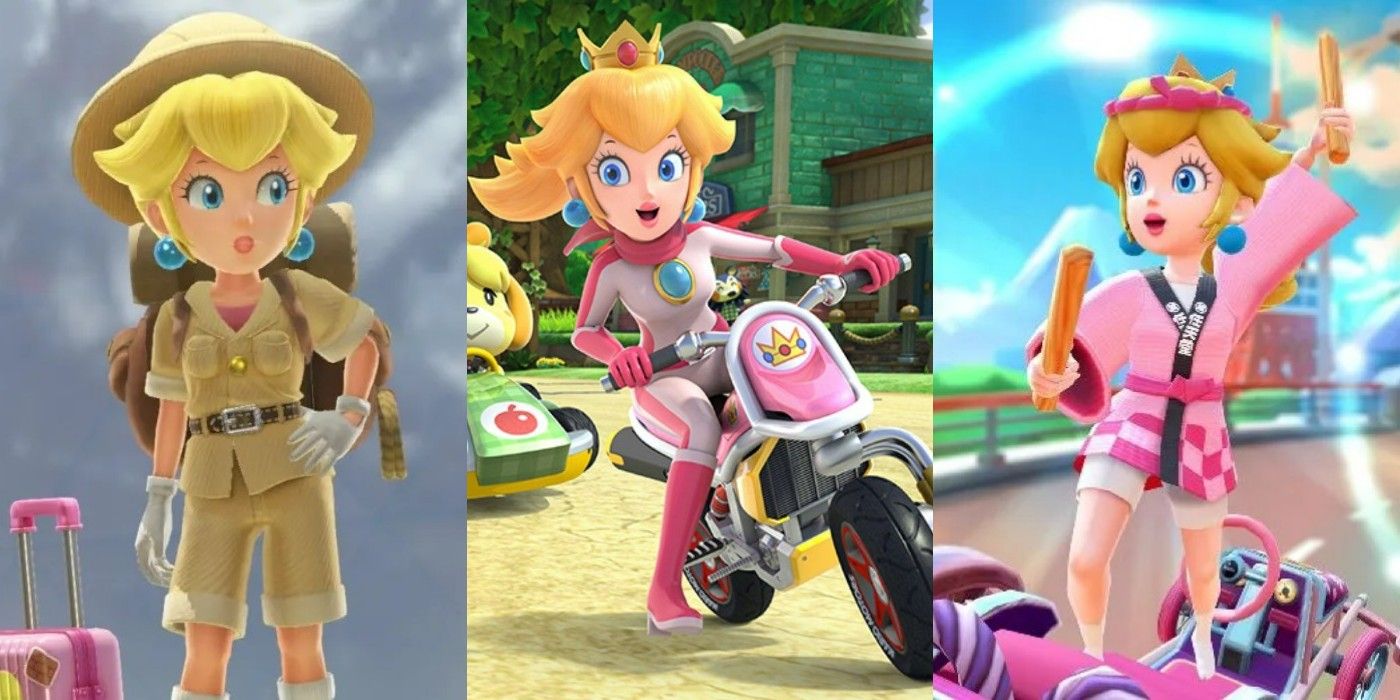 10 Best Princess Peach Costumes In Mario, Ranked