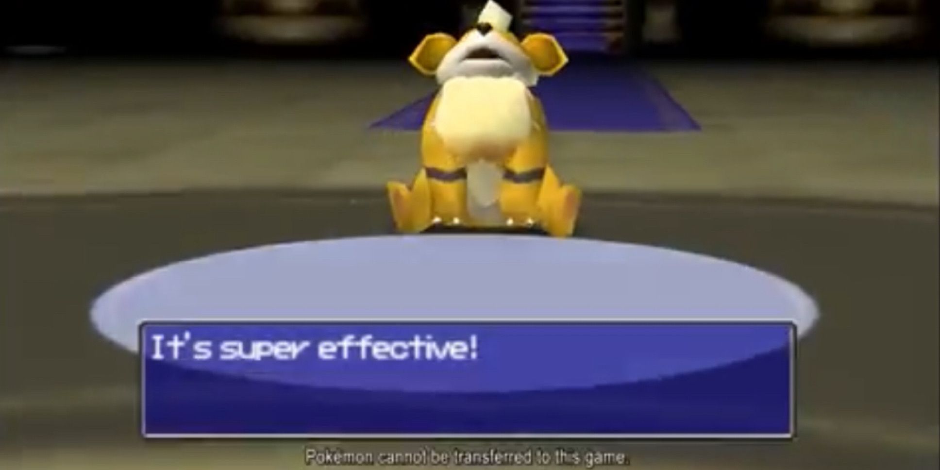 Growlithe desmaiado no trailer de Pokémon Stadium para Switch 