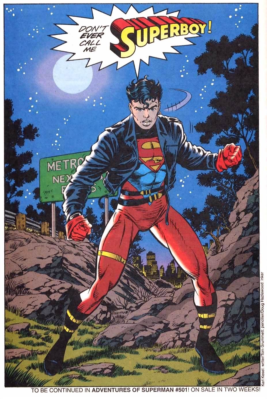 Superboy fait ses débuts