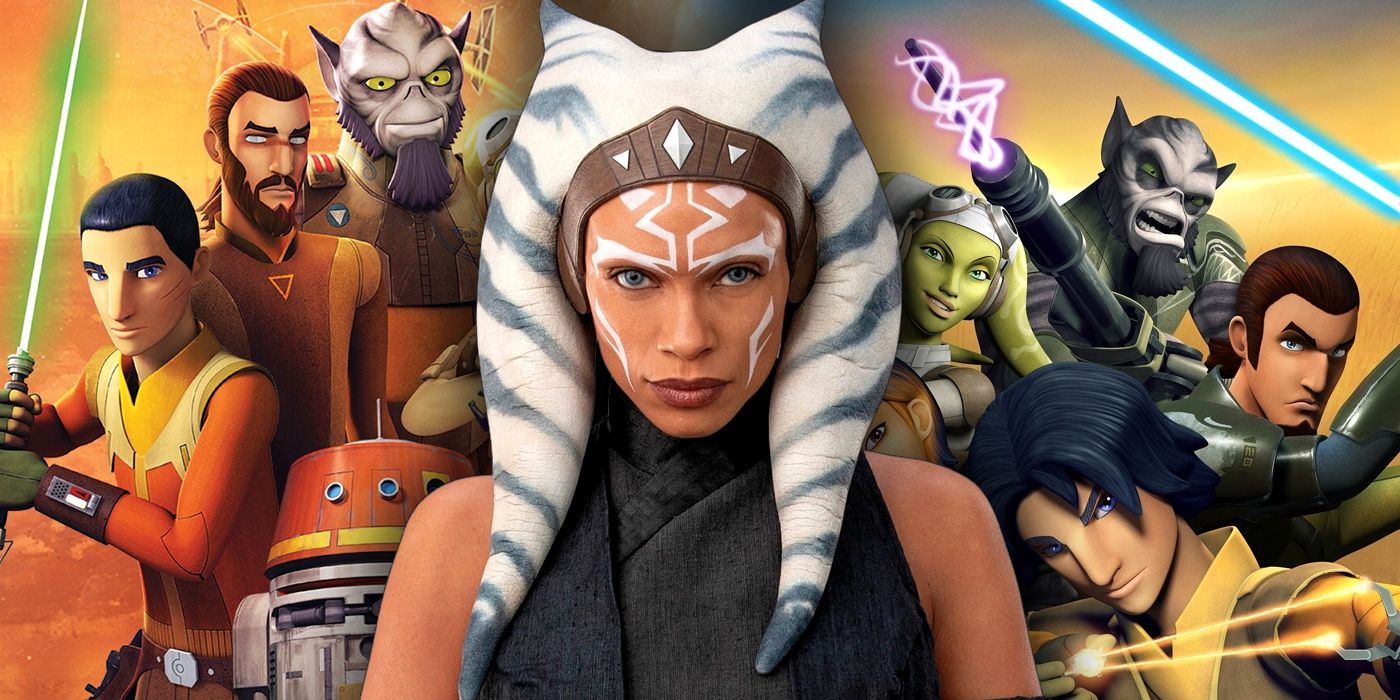 Ahsoka and the cast of Star Wars Rebels