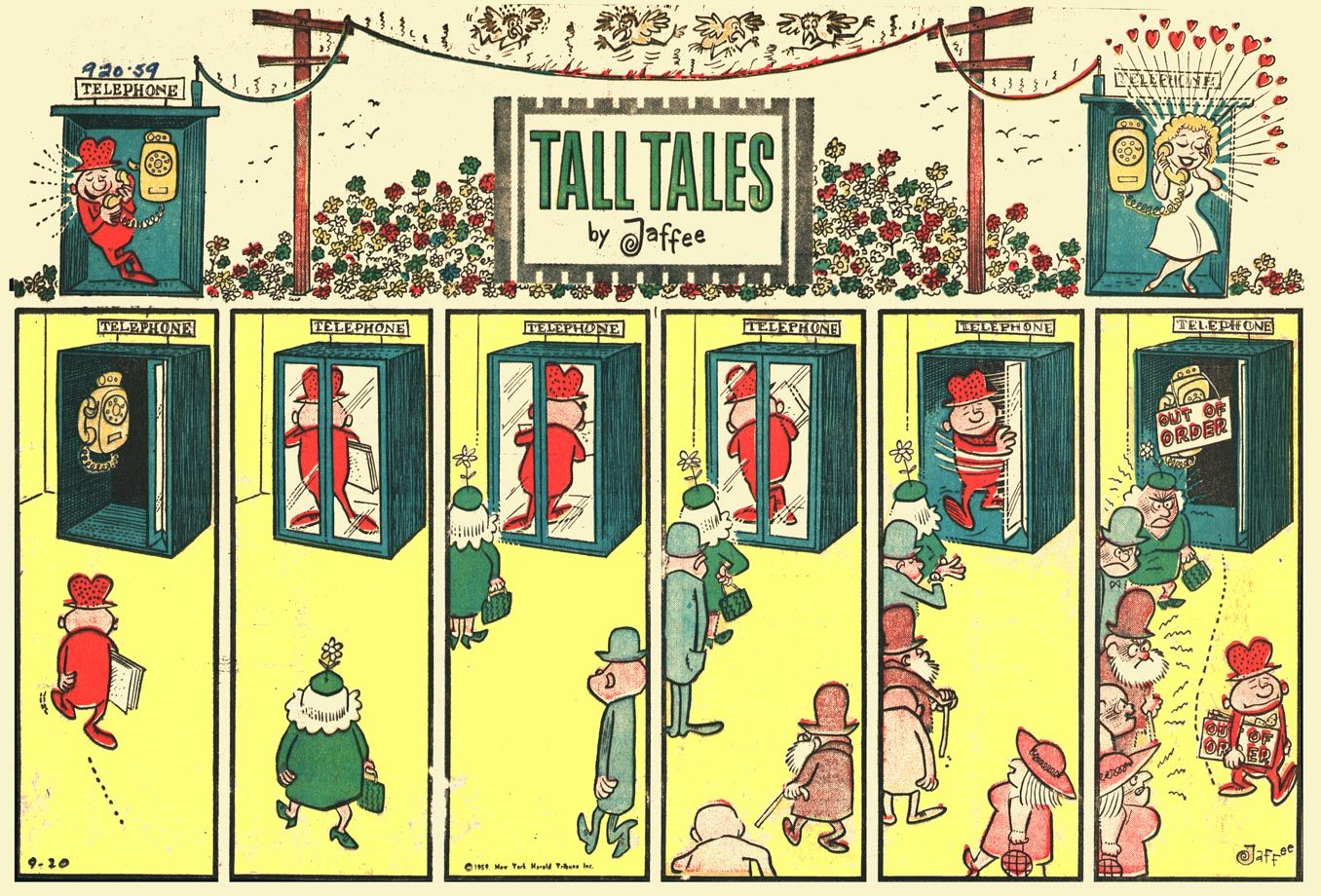 Al Jaffee's Tall Tales comic strip