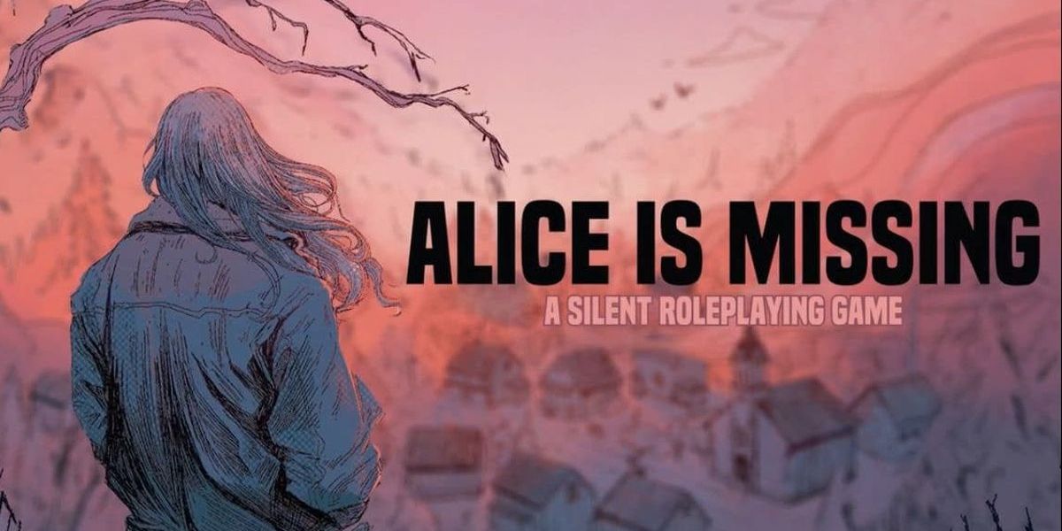 Arte da capa do RPG Alice Is Missing