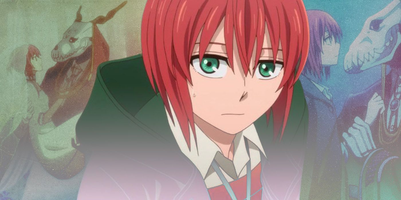 Chise frowning in Ancient Magus Bride