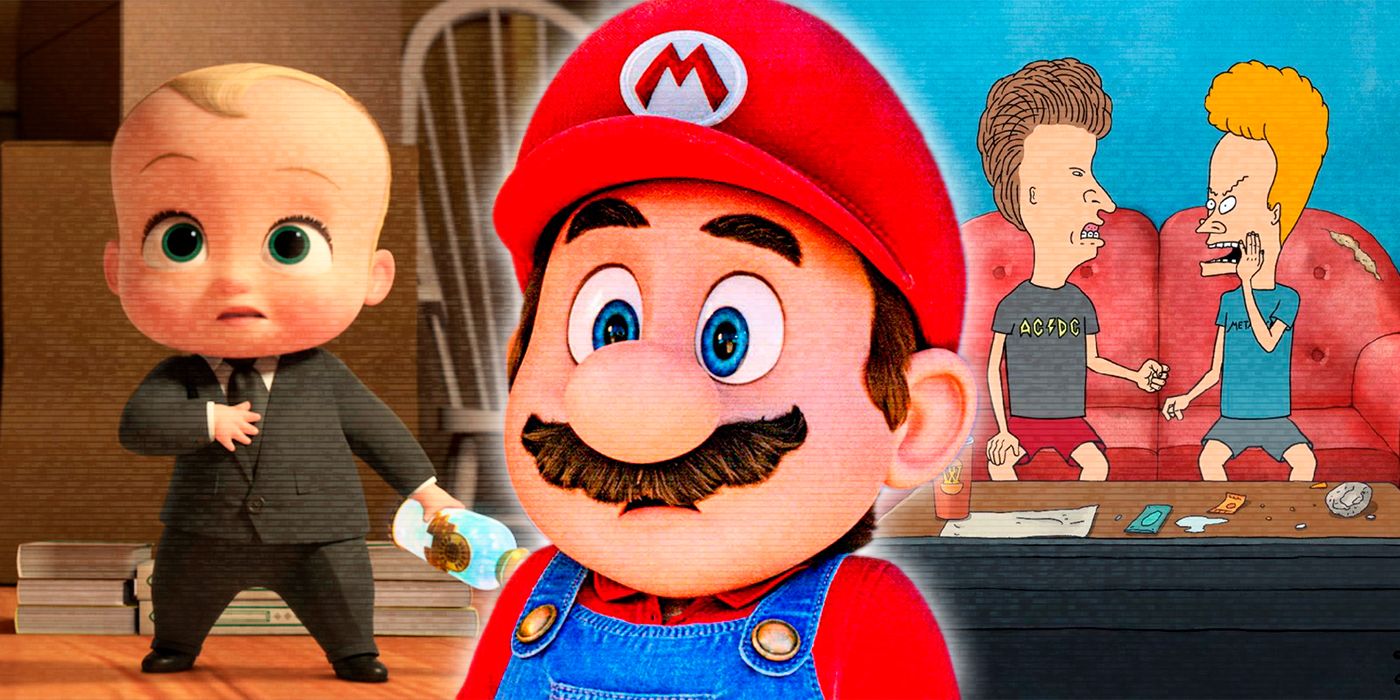 The Super Mario Bros Movie, The Boss Baby And Mike Judge's Beavis and Butt-Head