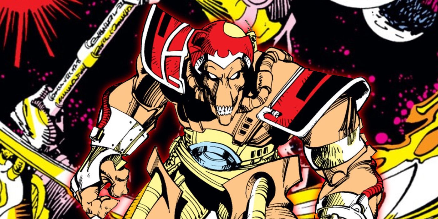 Beta Ray Bill before his encounter with Thor.