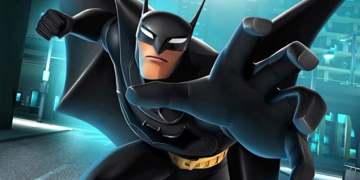 Batman fighting in the animated series Beware the Batman. 