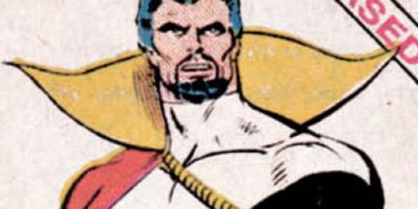 Count Nefaria from the Official Handbook of the Marvel Universe's Book of the Dead