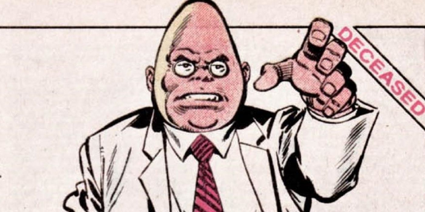 Egghead from the Official Handbook of the Marvel Universe's Book of the Dead