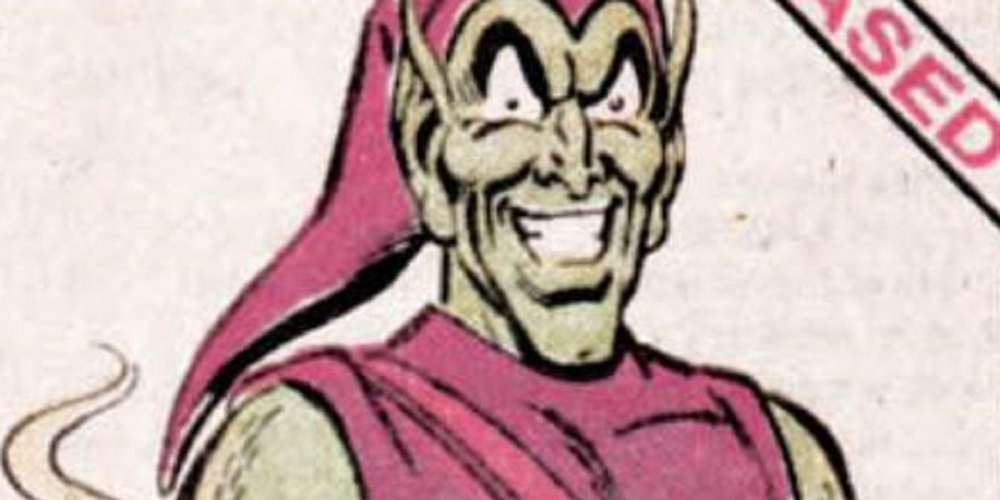 Green Goblin from the Official Handbook of the Marvel Universe's Book of the Dead