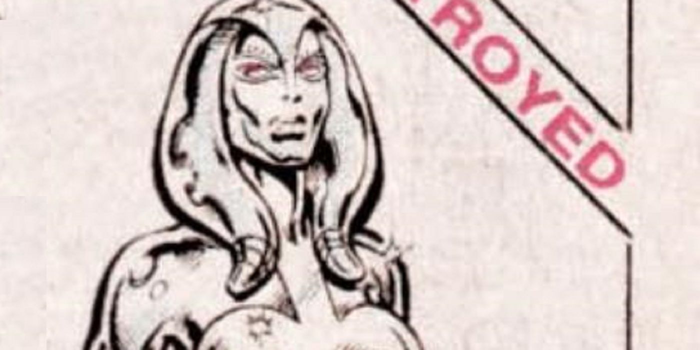 Jocasta from the Official Handbook of the Marvel Universe's Book of the Dead