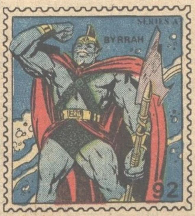 Byrrah, the rarest Marvel Value Stamp