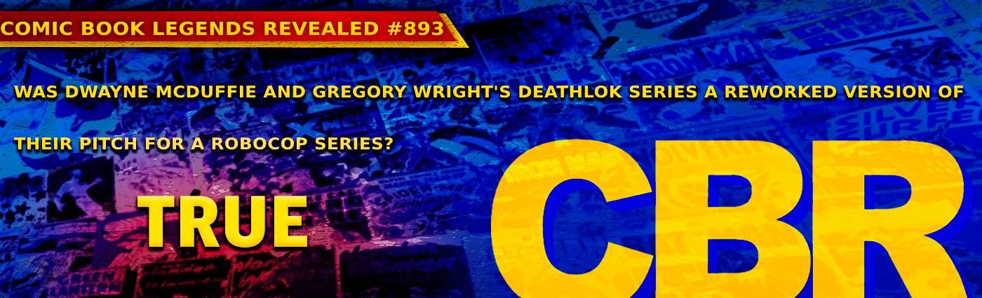 Lenda dos quadrinhos sobre RoboCop e Deathlok